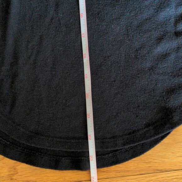 New Authentic American apparel relaxed for size s long sleeve tshirt long hem - Picture 9 of 9